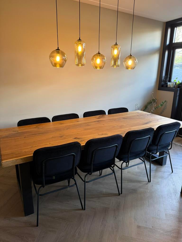 Zwarte fluwelen eettafelstoelen, 33 - 40 uur, Overige niveaus, Overige vormen