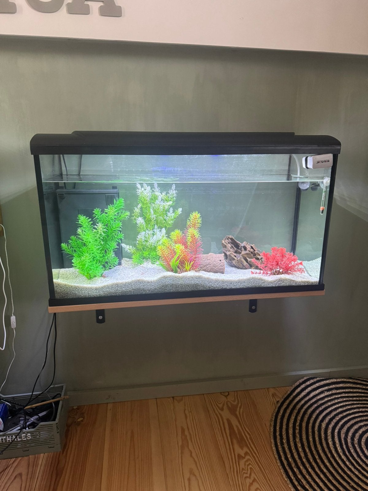 Aquarium HS Aqua Platy 110 Bio LED, Ophalen, Zo goed als nieuw, Leeg aquarium