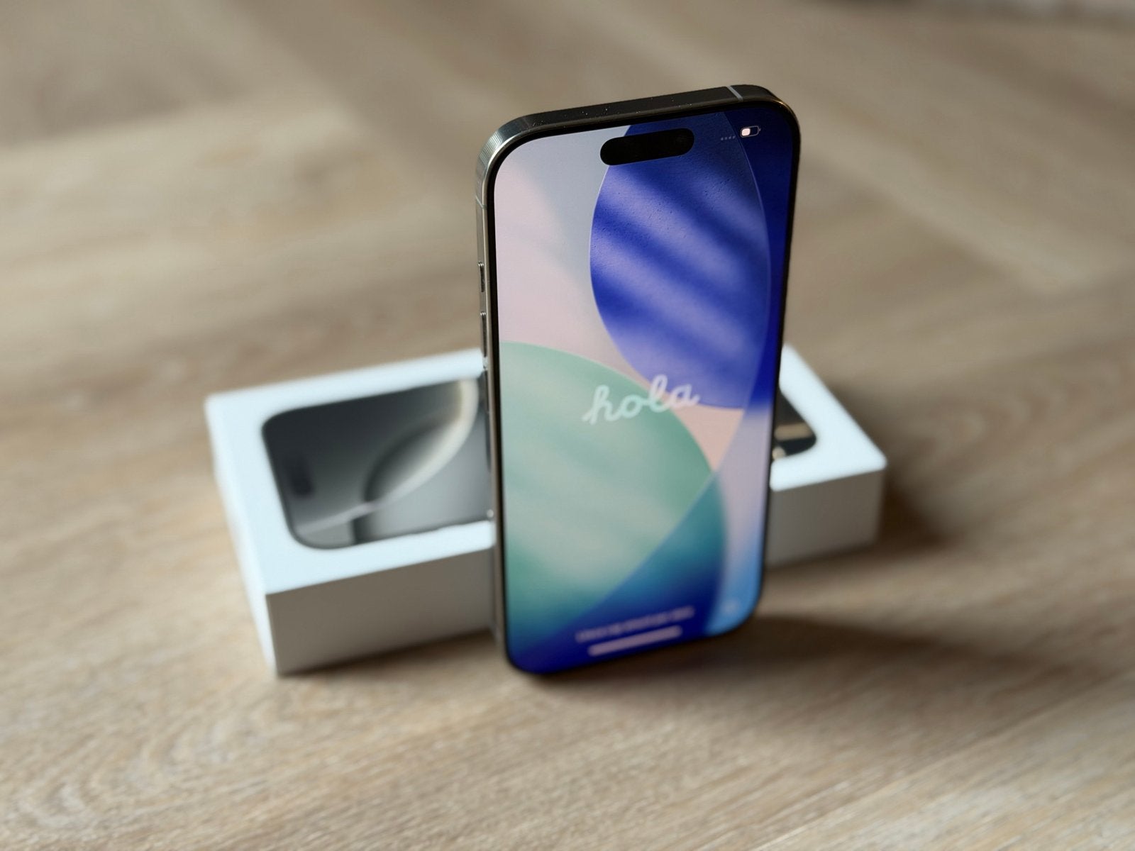 Apple iPhone 16 pro 128GB - zo goed als nieuw, Telecommunicatie, 94 %, 128 GB, Zo goed als nieuw, Zonder simlock