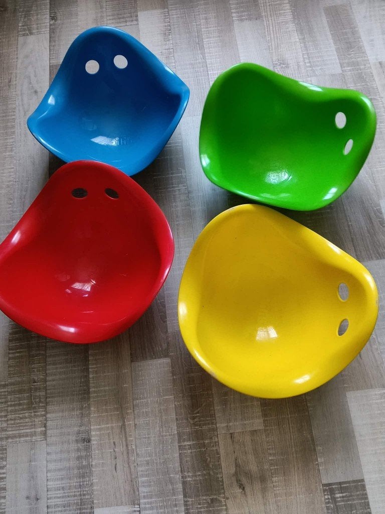 Bilibo 4 stoelen voor kinderen, Ophalen of Verzenden, Gebruikt