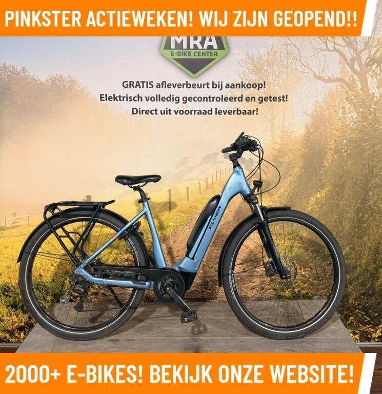 Flyer UpStreet 5 Elektrische fiets met midden motor ebikes!, Fietsen en Brommers, Overige merken, Ophalen of Verzenden, Zo goed als nieuw