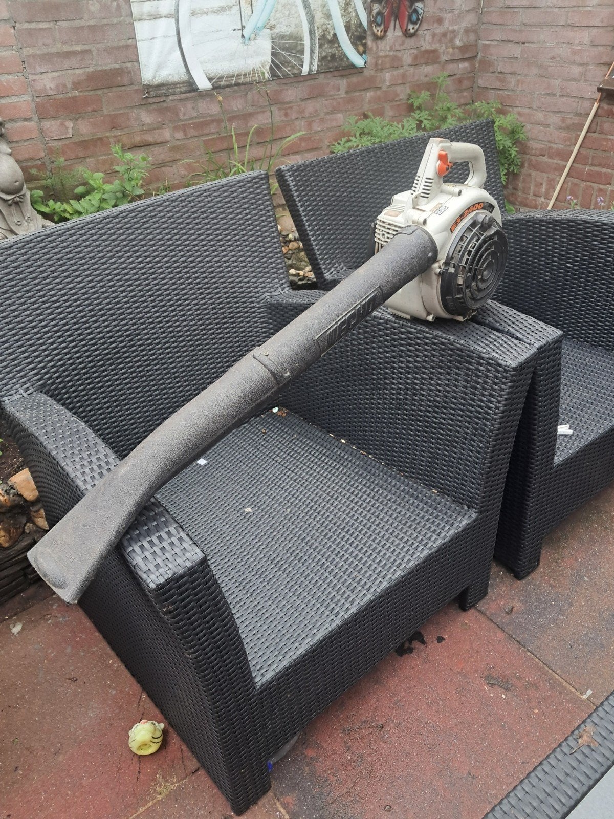 Echo ES-2400 Benzine Bladblazer, Benzine, Gebruikt, Echo, Handgedragen