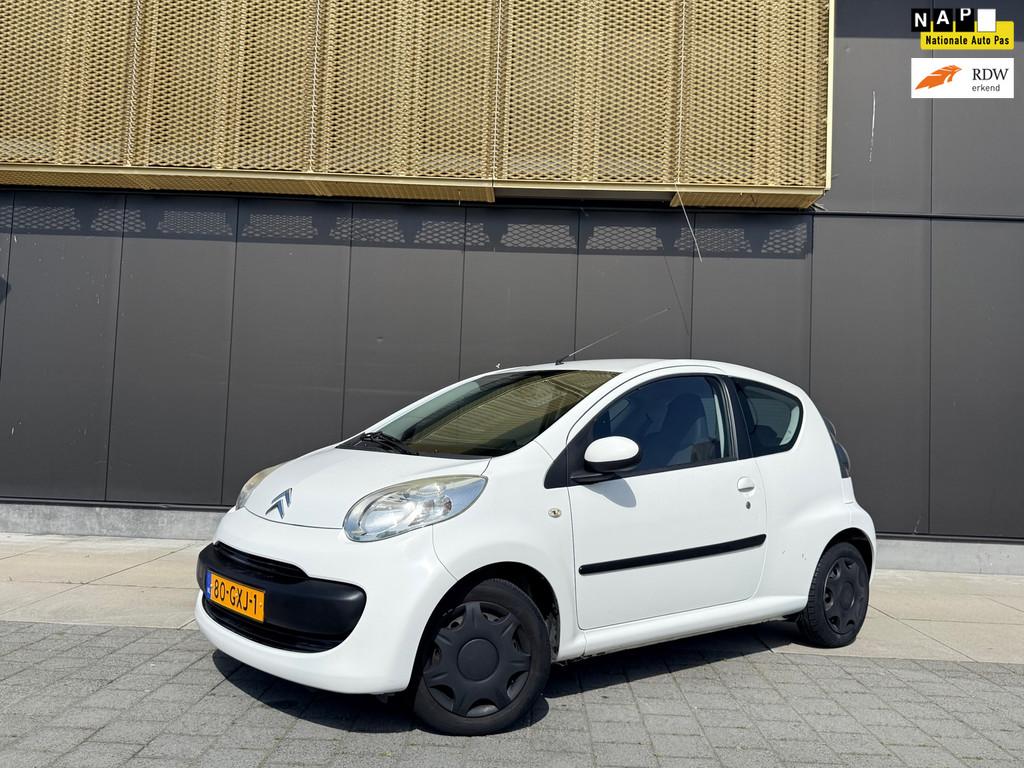 Citroen C1 1.0-12V Ambiance | Airco | Carplay | Toerentel |, Voorwielaandrijving, Stof, Gebruikt, Zwart