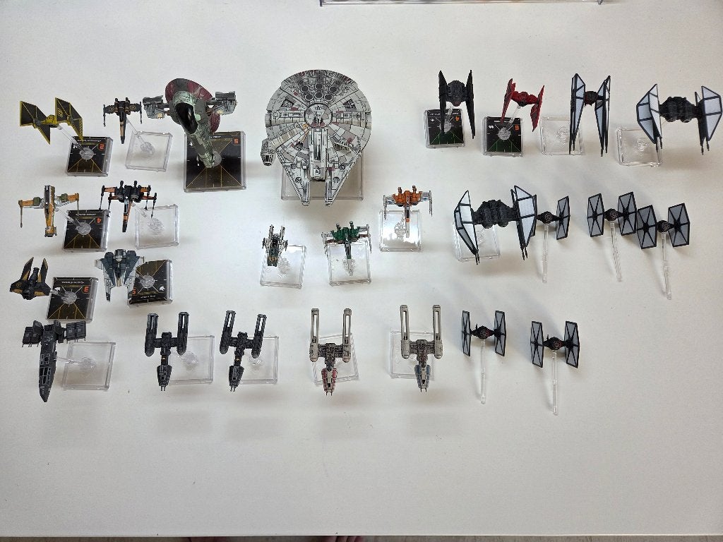 X-Wing miniatures collection, Ophalen of Verzenden, Zo goed als nieuw, Overige soorten