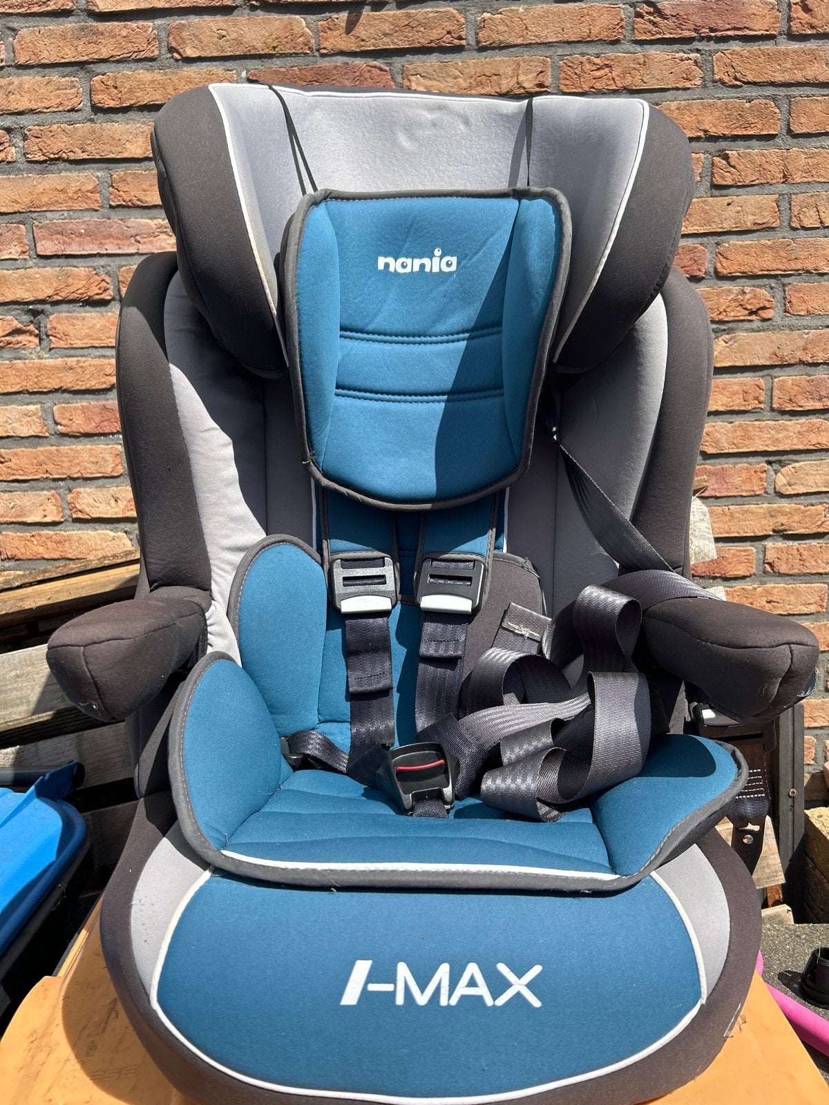 Nania I-MAX Autostoel 9-36 kg - Gebruikt, Kinderen en Baby's, Verstelbare rugleuning, 9 t/m 36 kg, Ophalen, Overige merken