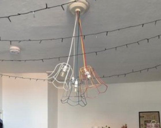 Zuiver Granny hanglamp multi wire, Ophalen, Gebruikt