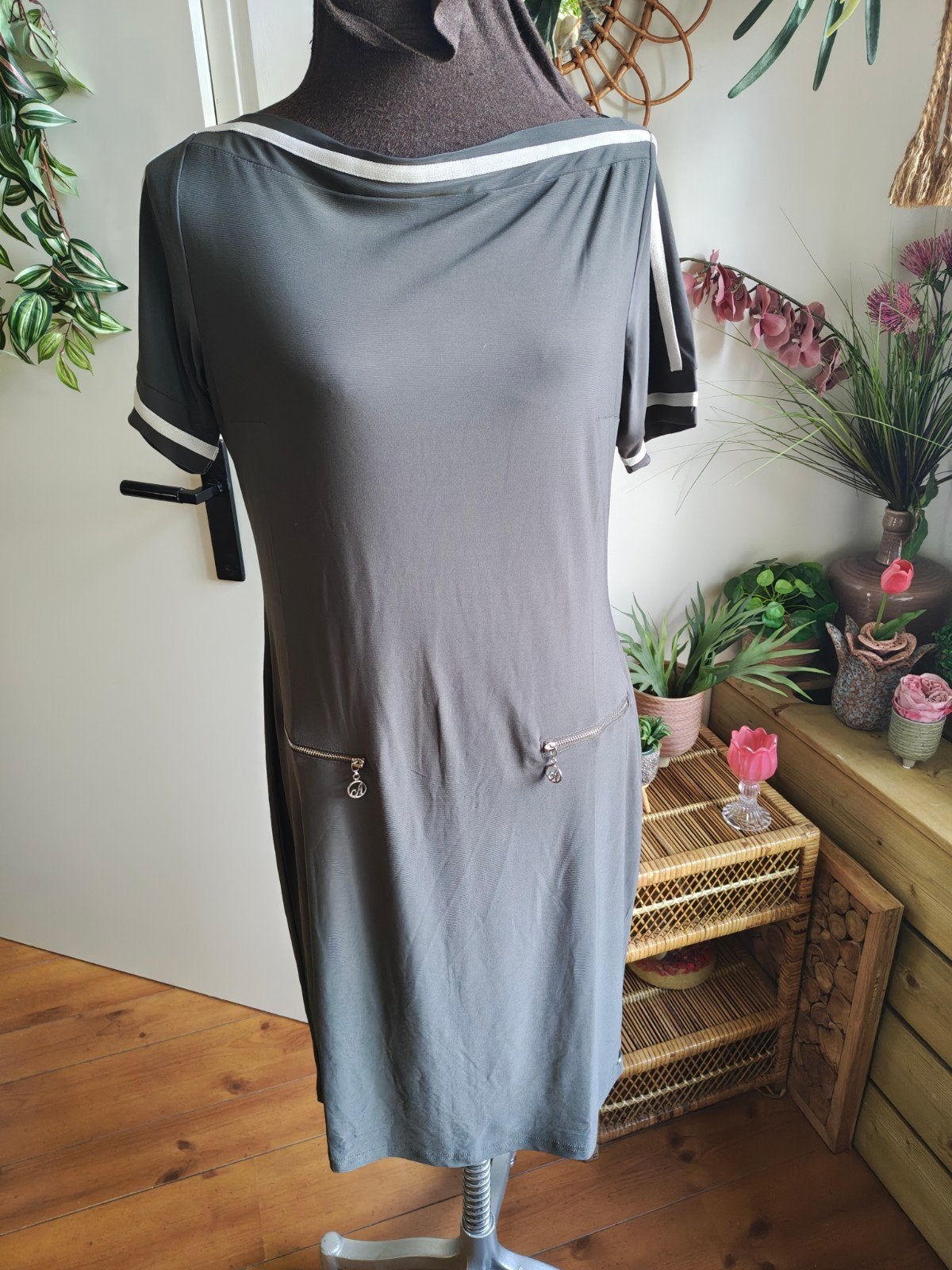 jurk maat m l angelle milan, Kleding | Dames, Ophalen of Verzenden, Zo goed als nieuw, Maat 38/40 (M)