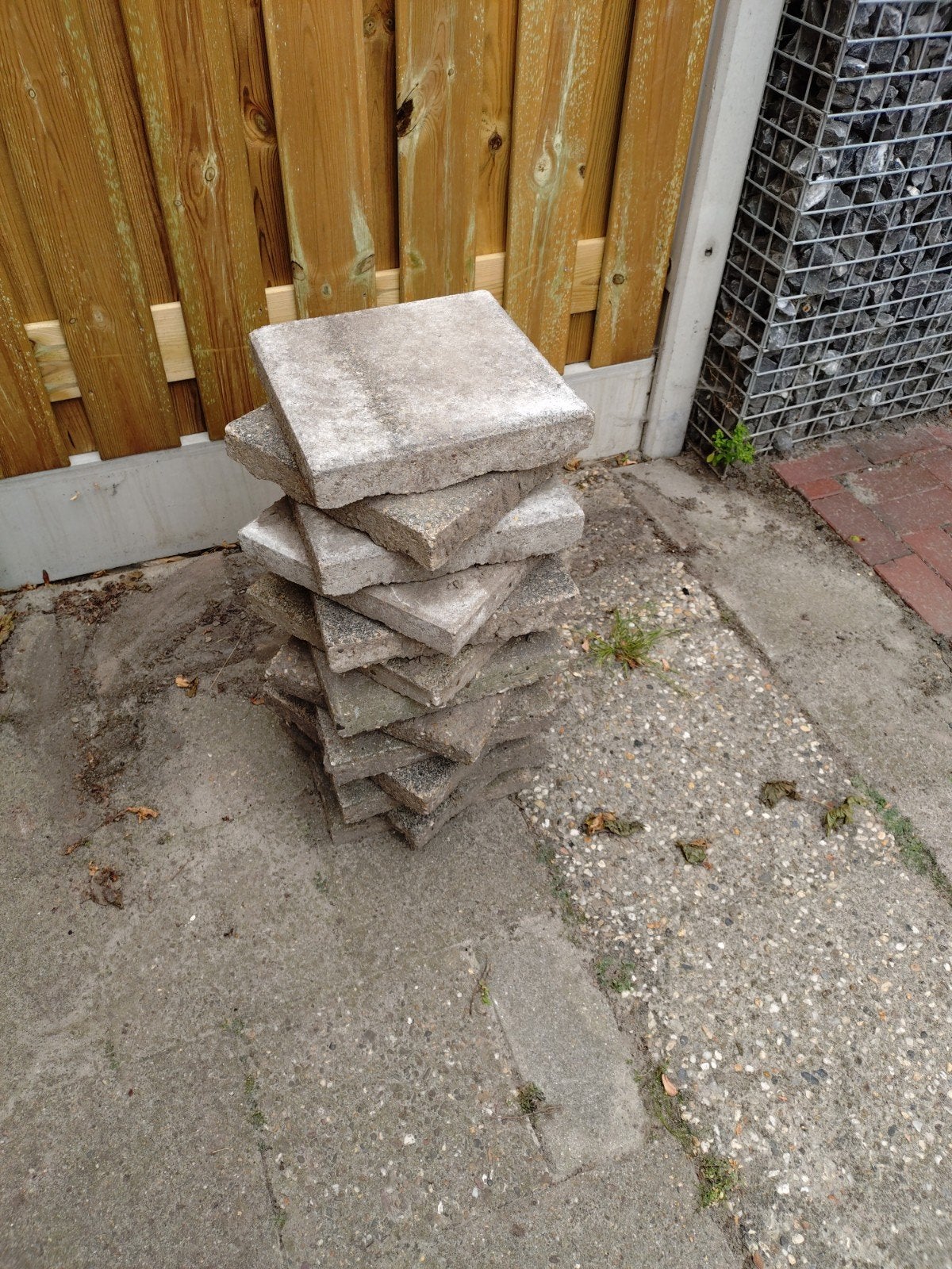Tegels 30x30, Tuin en Terras, Tegels en Klinkers, Ophalen, Gebruikt, Beton, Terrastegels