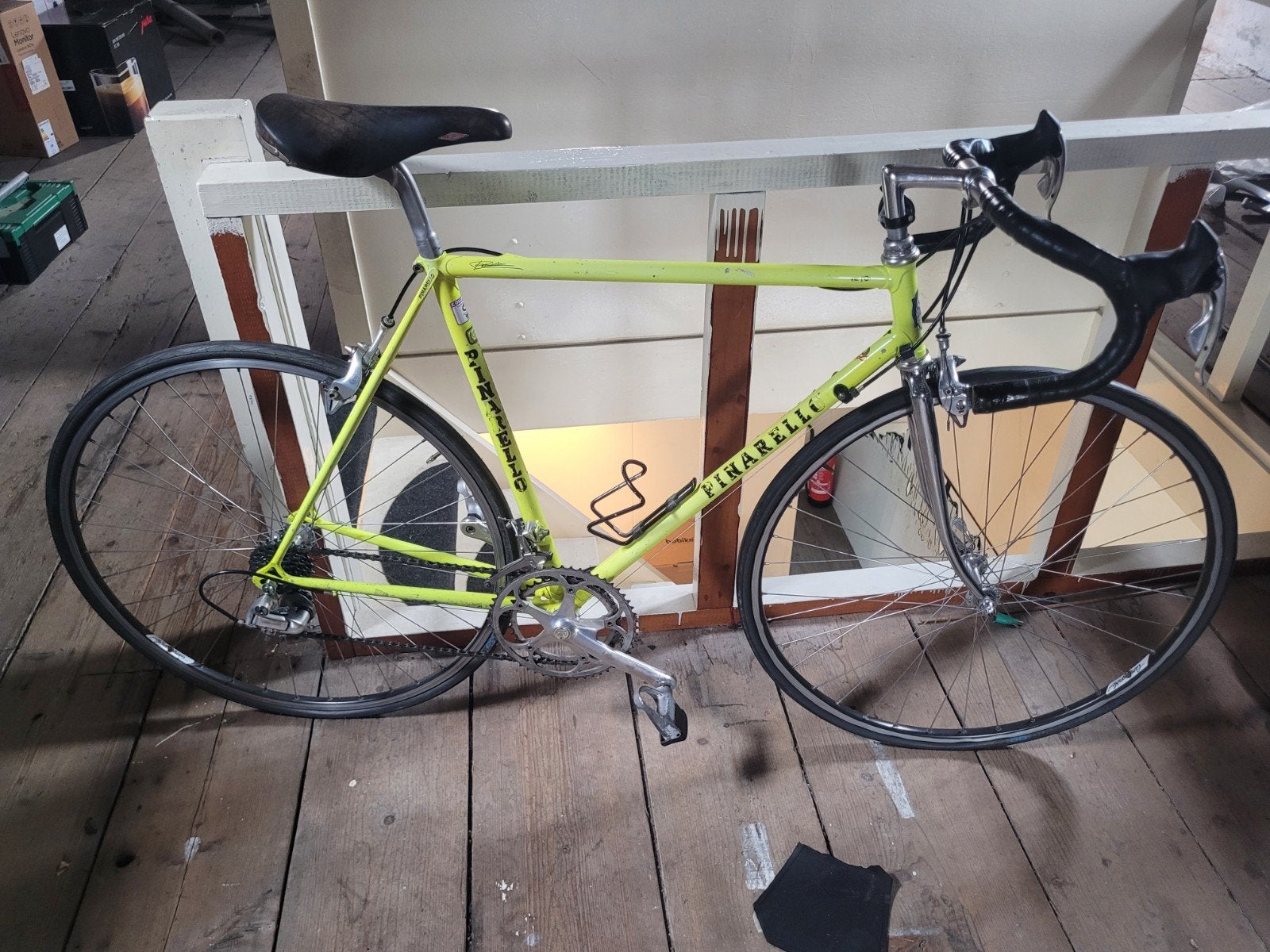 Vintage Pinarello racefiets 56 cm, Campagnolo Veloce., Overige merken, Gebruikt, Staal, Ophalen of Verzenden