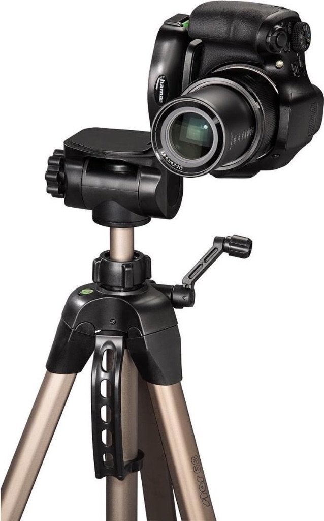 Hama Tripod Statief Star 63, Audio, Tv en Foto, Fotografie | Statieven en Balhoofden, Met handvat, Zo goed als nieuw, Hama, 150 tot 175 cm