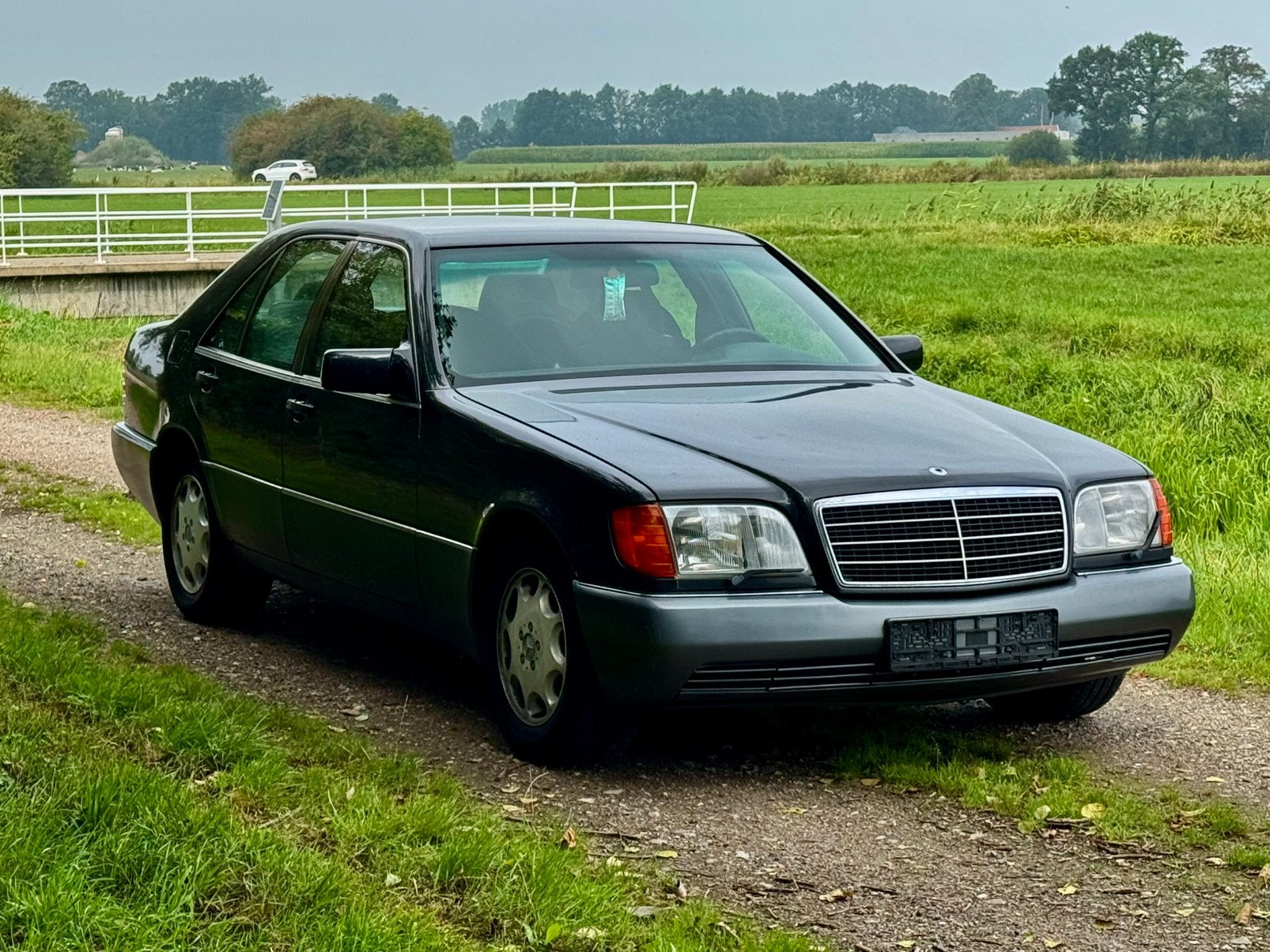 Mercedes-Benz 300 SE W140 3.2 Automaat 1992, Auto's, Mercedes-Benz, Automaat, Stof, Zwart, Zwart