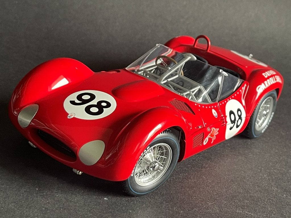 Minichamps - Maserati Tipo 61 Birdcage #98 Shelby, Ophalen of Verzenden, Zo goed als nieuw, Auto, MiniChamps