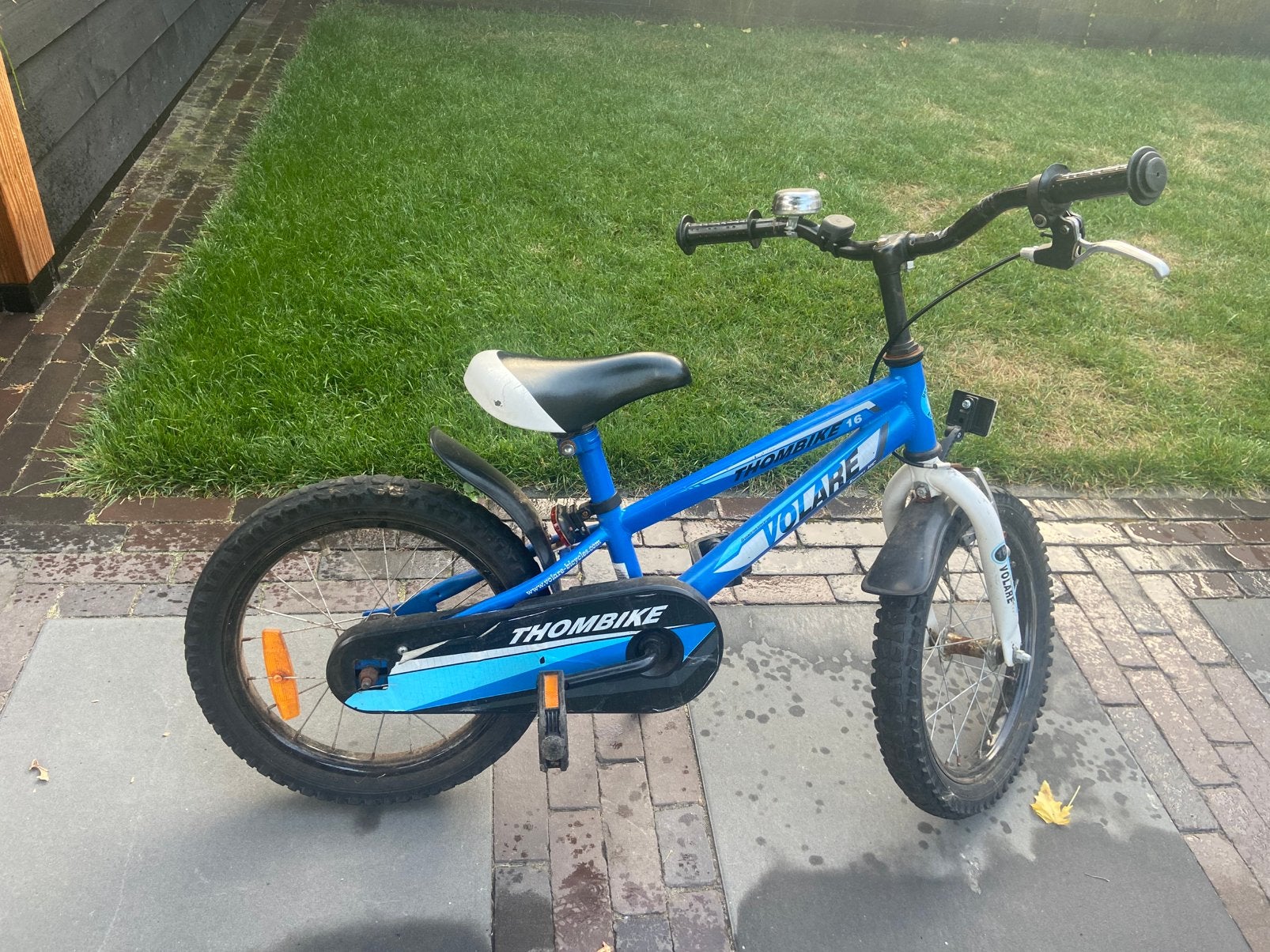 Fiets 16inch, Ophalen, Terugtraprem, Staal, 16 tot 20 inch
