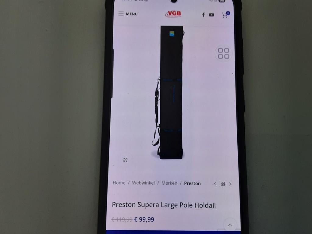 Preston supera large holdall, Ophalen of Verzenden, Zo goed als nieuw, Overige typen