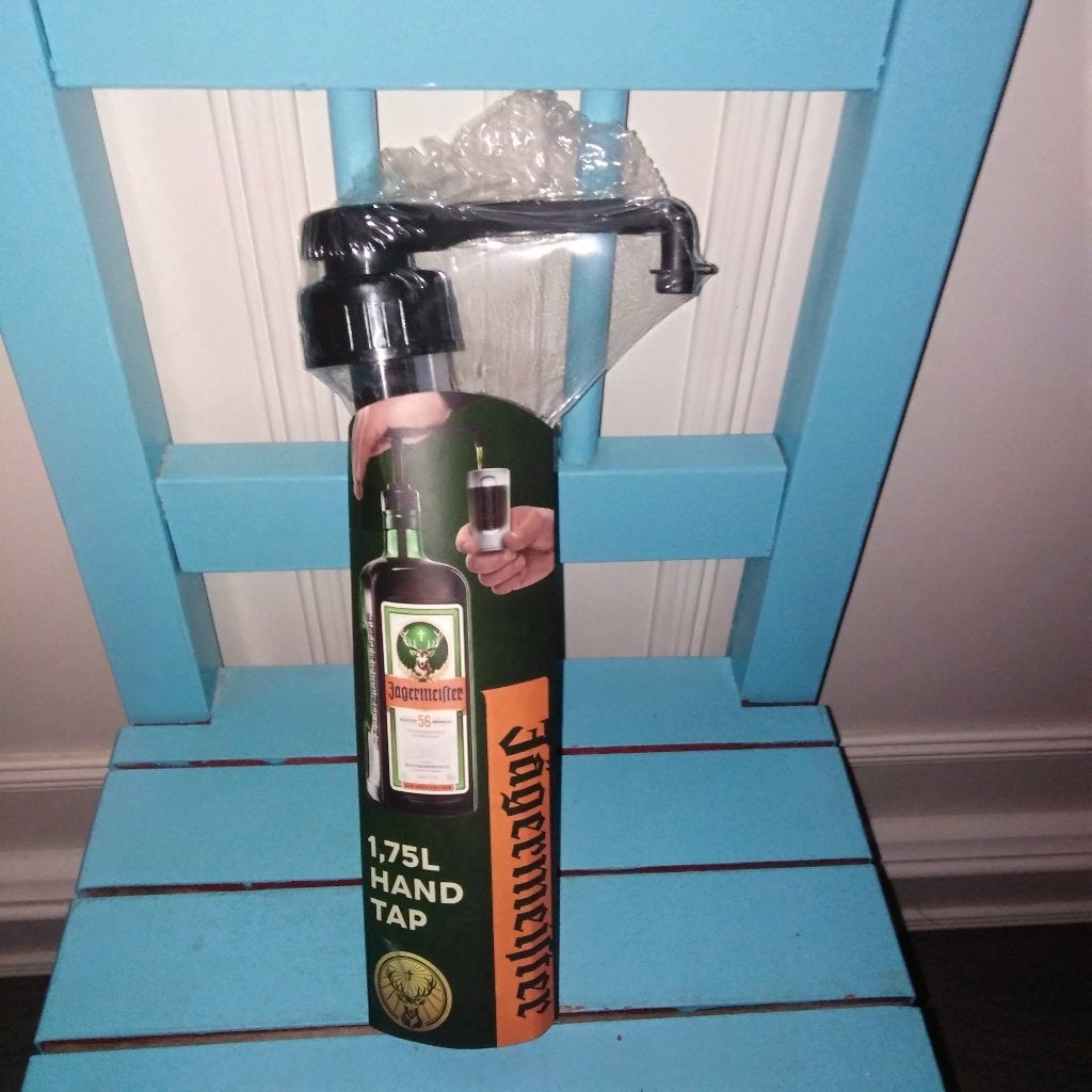 Jagermeister handtap 1,75 L Schenktuit, Verzamelen, Ophalen, Nieuw, Overige typen