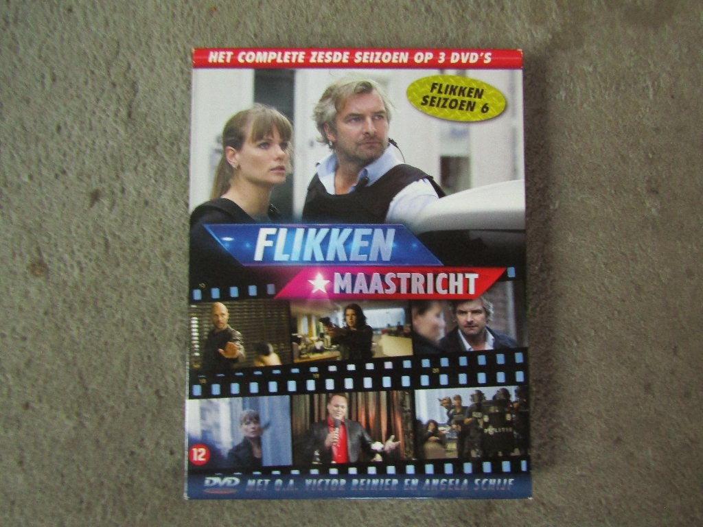 DVD: Seizoen 6 Flikken Maastricht ALLEEN OPHALEN, Ophalen, Gebruikt, Drama, Nederlands