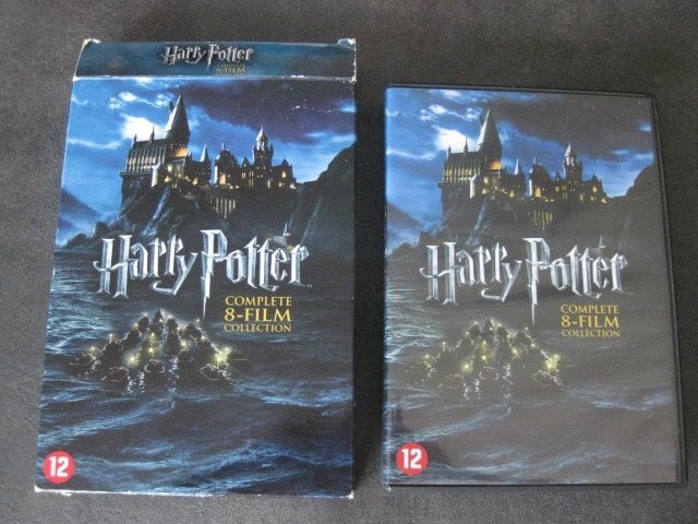 HARRY POTTER - DE COMPLETE 8-FILM COLLECTIE in een 8-DVDBOX, Vanaf 12 jaar, Ophalen, Zo goed als nieuw, Fantasy