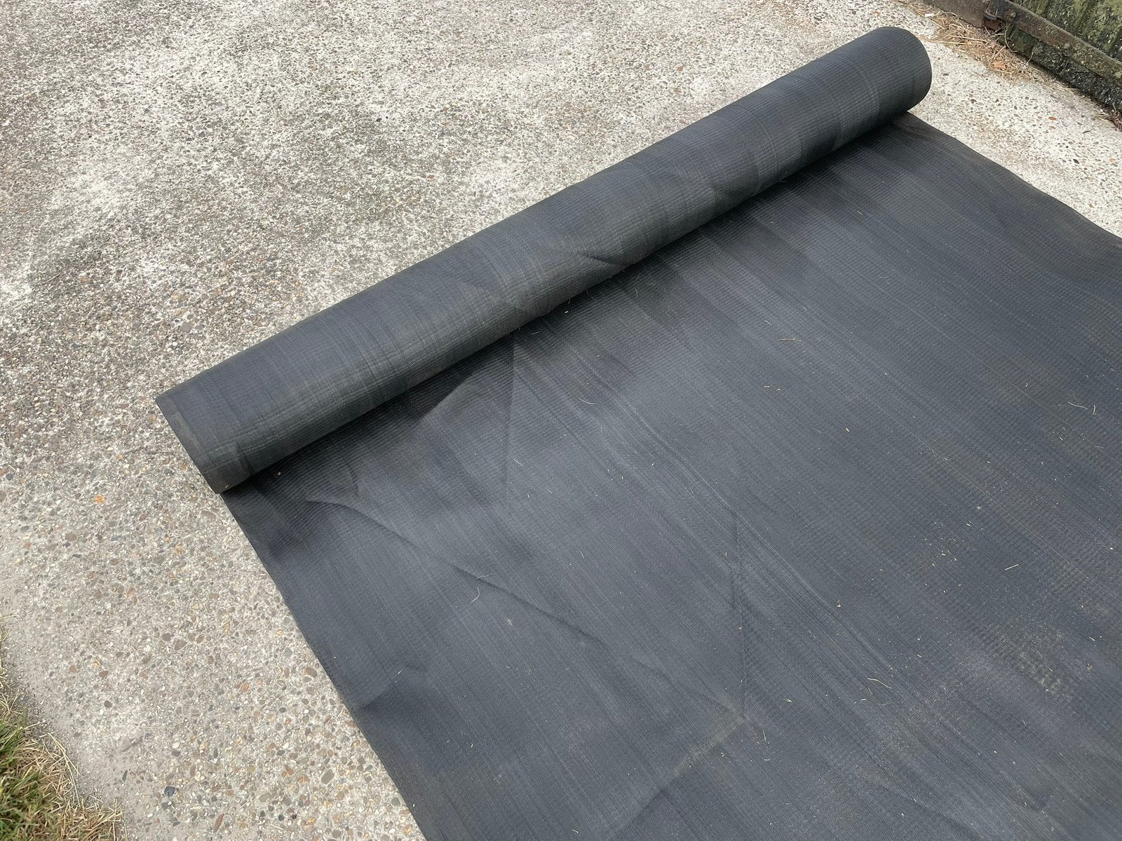 Antiworteldoek grondzeil stabilisatiedoek, Ophalen, Gebruikt, 15 m² of meer, Doek