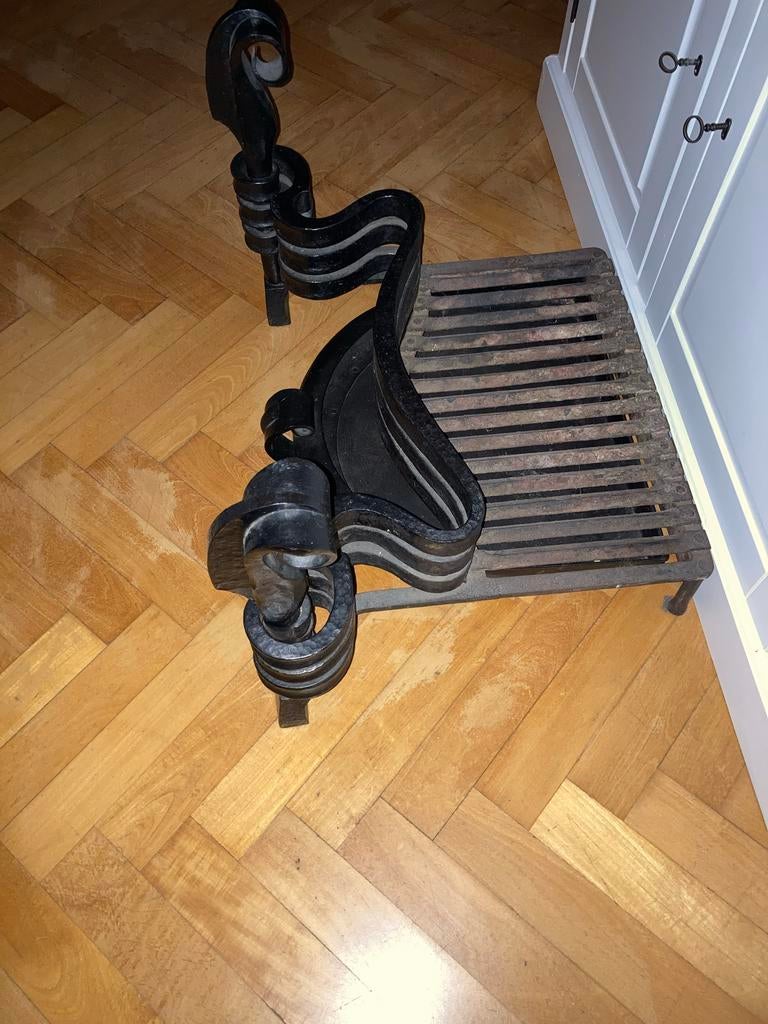 Haardrooster met aslade, Huis en Inrichting, Haarden, Ophalen, Gebruikt, Inzethaard, Houthaard
