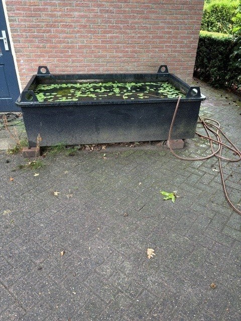 waterbak/vijverbak/drinkbak, Ophalen