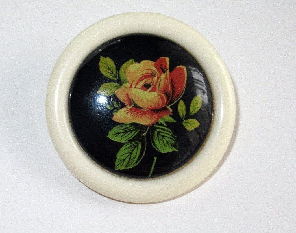 Mooie oude broche van de jaren 60-70., Ophalen of Verzenden, Gebruikt, Overige materialen