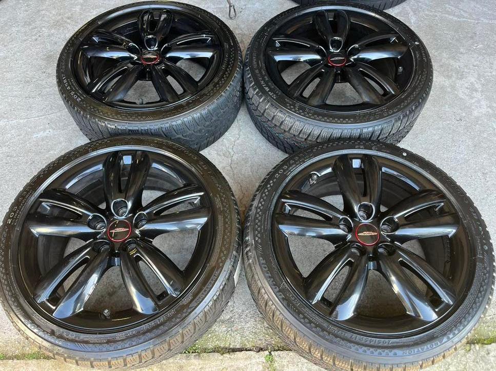 17” orig MINI Cooper F55 F56 F57 JCW winter velgen, Ophalen, Gebruikt, Mini, Banden en Velgen