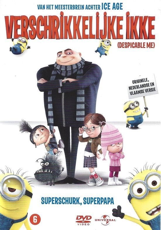 DVD - Verschrikkelijke Ikke, Gebruikt, Nederlands, Ophalen of Verzenden, Vanaf 6 jaar