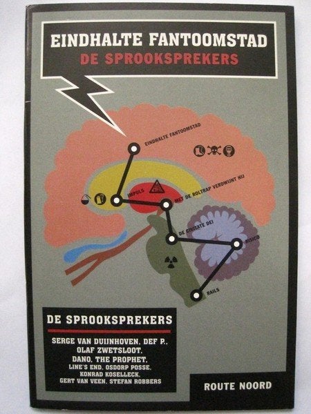 De Sprooksprekers - Eindhalte Fantoomstad (Djax-Up, Cd's en Dvd's, Verzenden, Inclusief boekje, Overige typen, Zo goed als nieuw