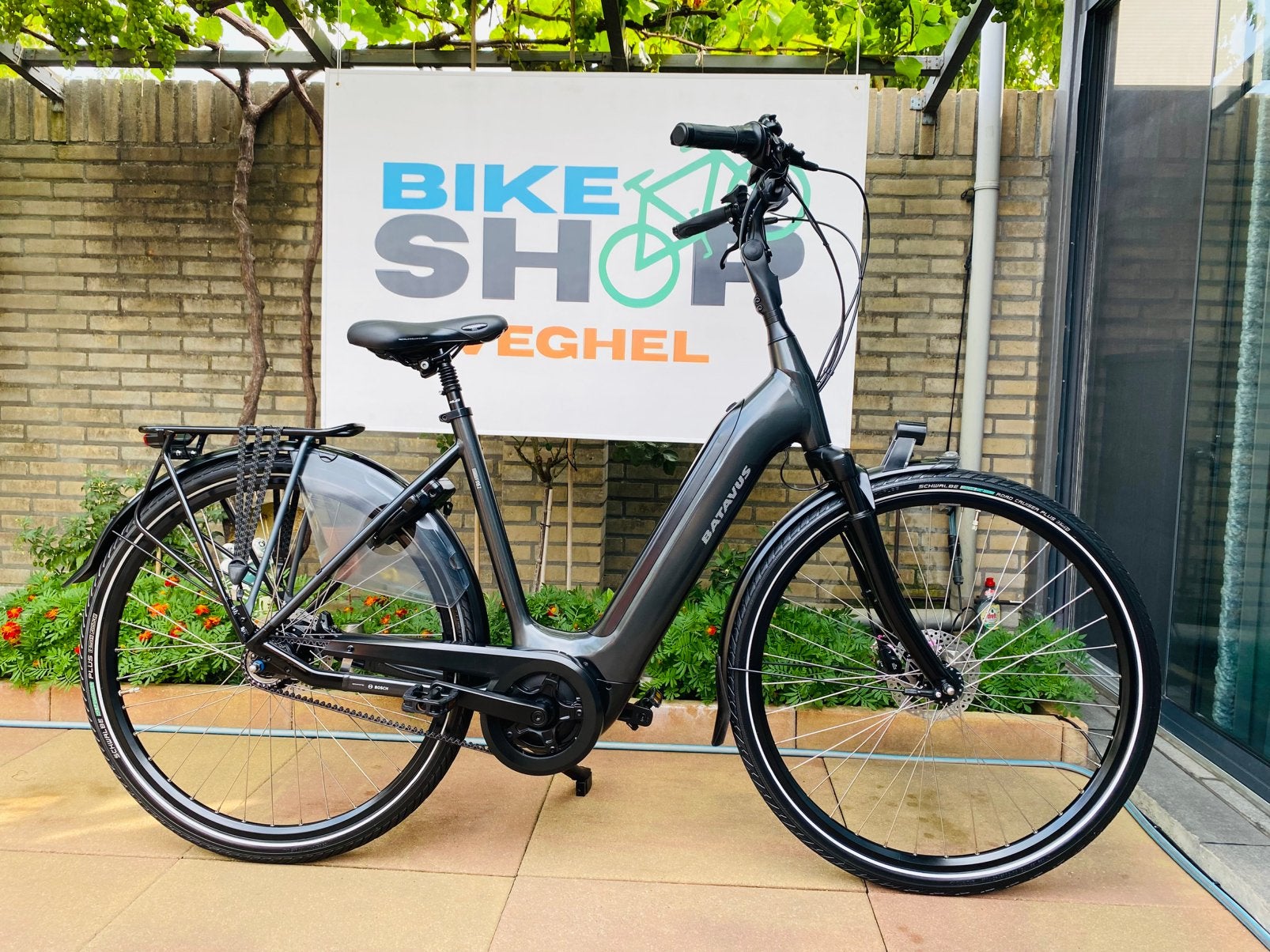 Elektrische Batavus Finez Bosch Midden Active LinePlus.Wh500
