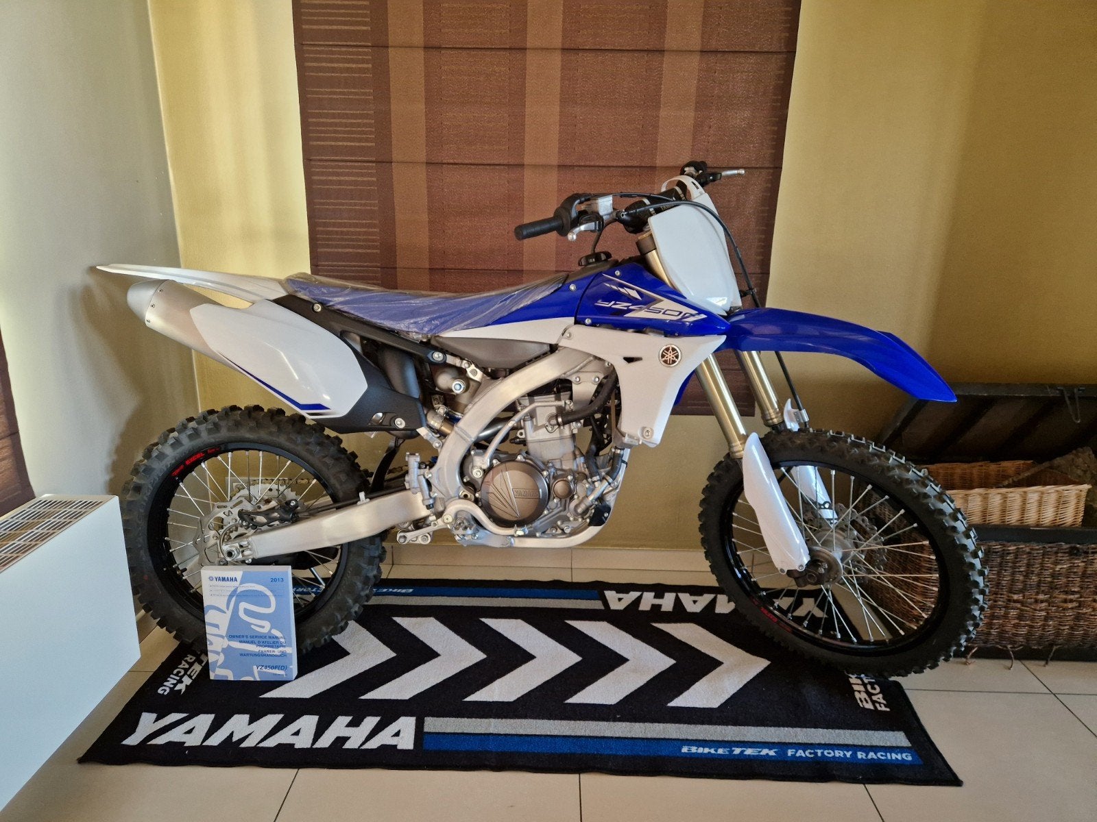 2013 Yamaha YZ450F NIEUW, 5 versnellingen, Ophalen, 450 cc, Nieuw