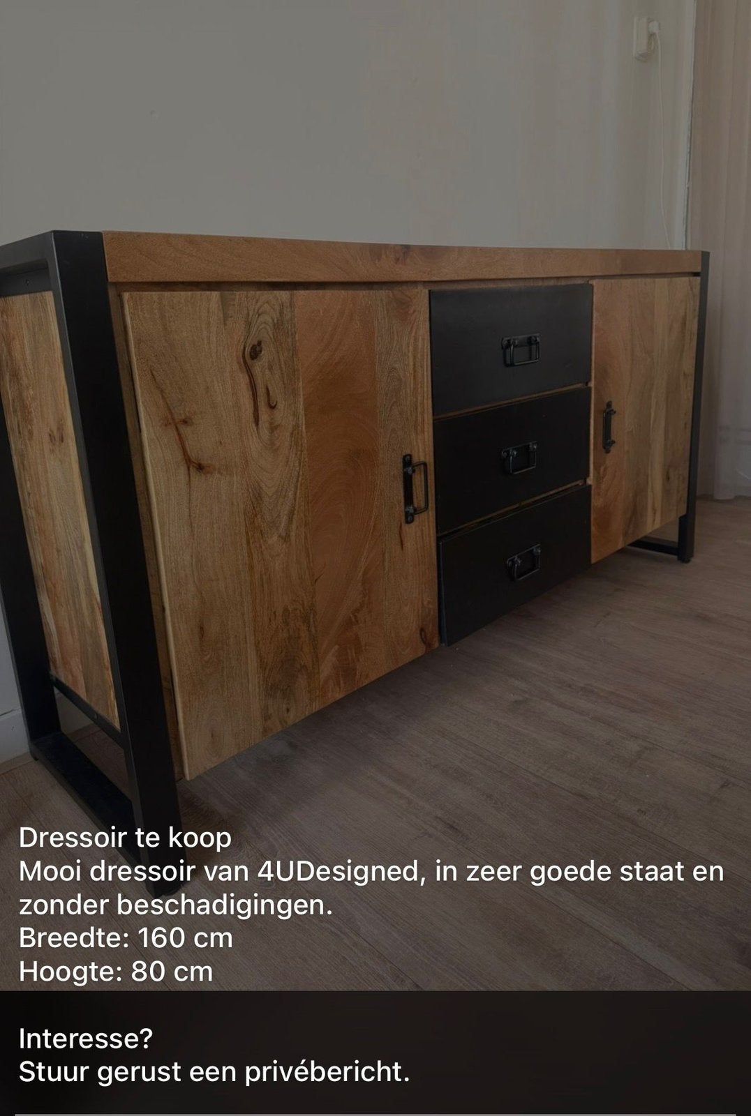 Dressoir, Huis en Inrichting, Ophalen of Verzenden, Zo goed als nieuw, 25 tot 50 cm