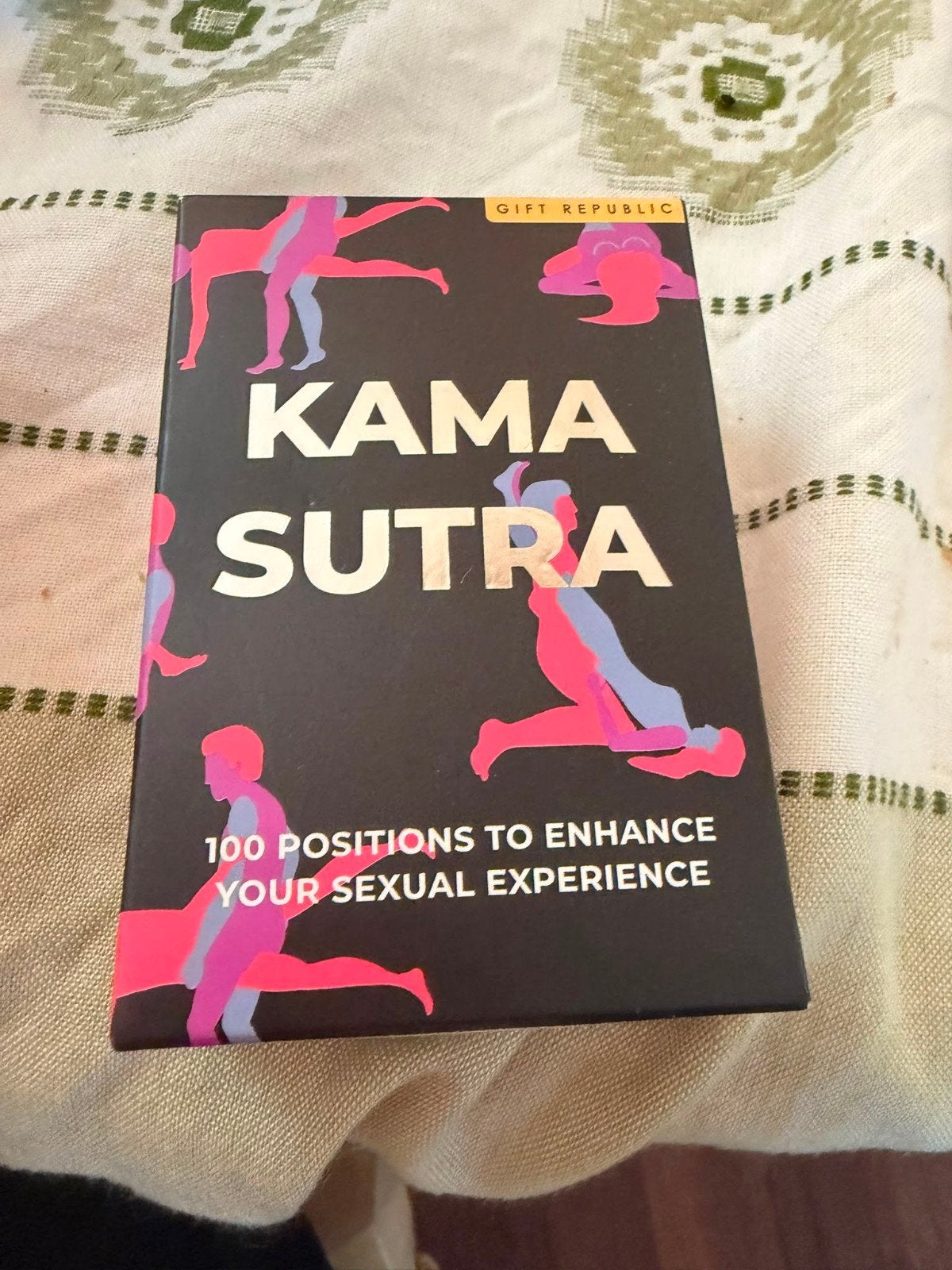Kama Sutra Kaartspel: 100 Posities, Een of twee spelers, Ophalen of Verzenden, Zo goed als nieuw, Gift Republic