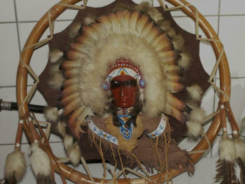 Indianen gezicht, Ophalen of Verzenden, Nieuw