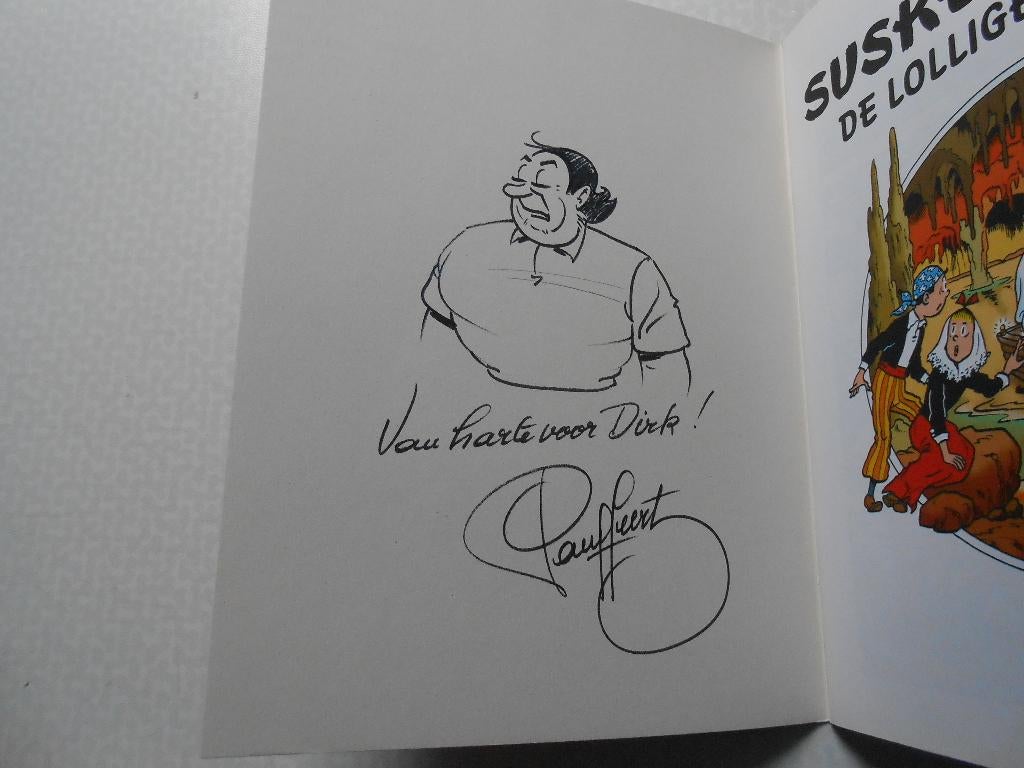 suske en wiske De lollige lakens 2004 1ste druk. Gesigneerd, Boeken, Willy Vandersteen, Eén stripboek, Nieuw, Ophalen of Verzenden