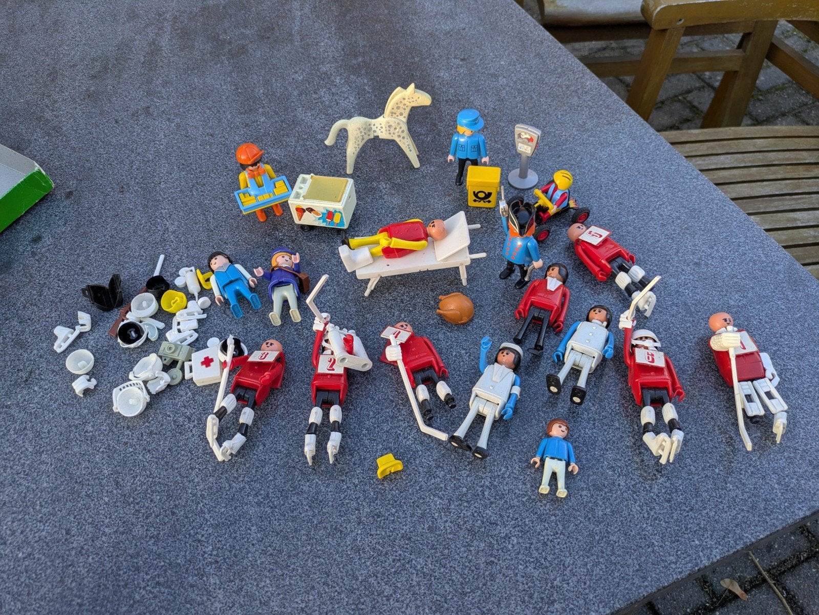 Vintage Playmobil Figuren en Onderdelen - Jaren '70/'80, Kinderen en Baby's, Gebruikt, Losse onderdelen, Figuren, Historisch