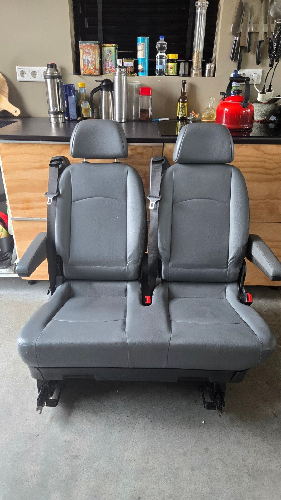 Westfalia bank voor Mercedes Marco Polo / VW Transporter, Ophalen