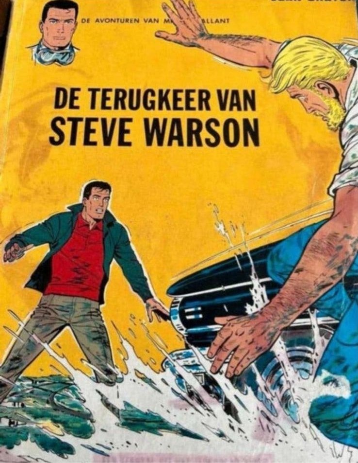 Michel Vaillant: De Terugkeer van Steve Warson (1965), Boeken, Eén stripboek, Ophalen of Verzenden, Gelezen