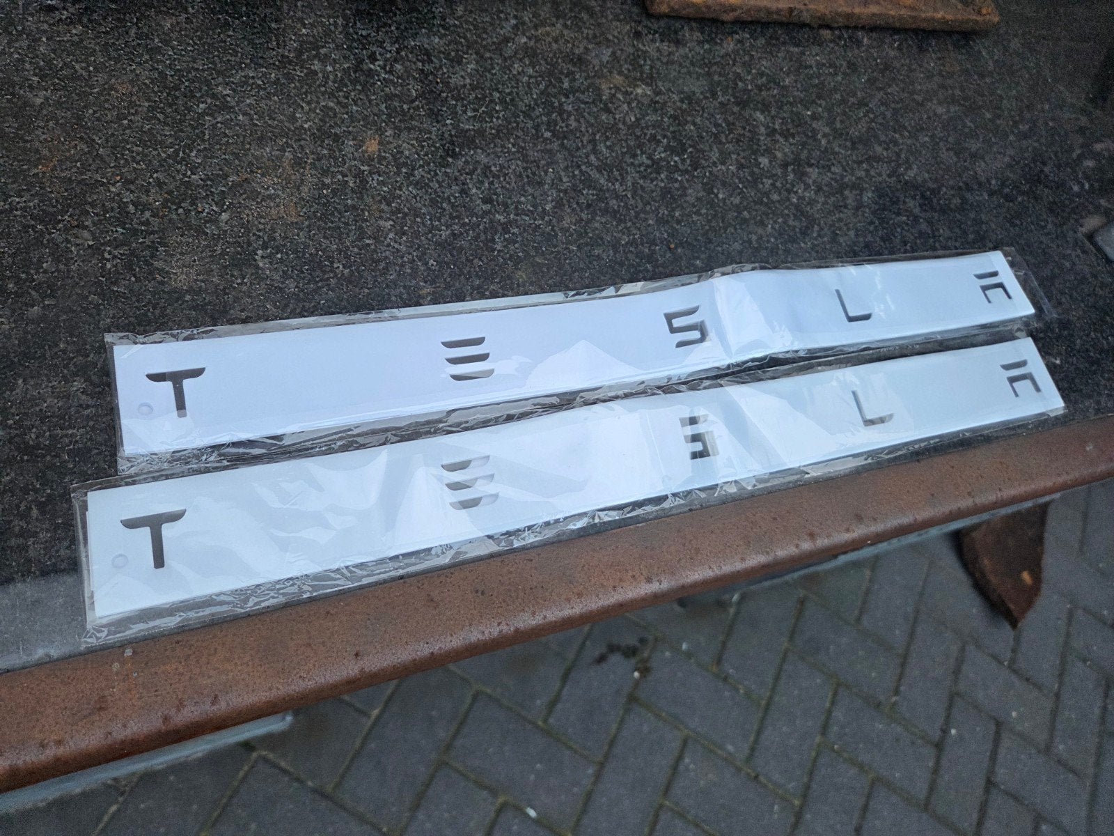 Tesla sticker embleem emblemen Model 3 S Y Juniper, Ophalen, Nieuw