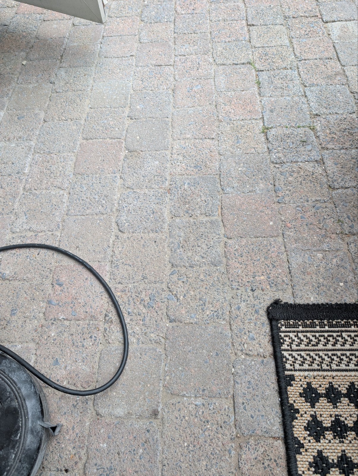 Gebruikte cobblestones 10x10x6 cm - 28 m², Tuin en Terras, Tegels en Klinkers, Ophalen of Verzenden, Gebruikt, Beton, Klinkers