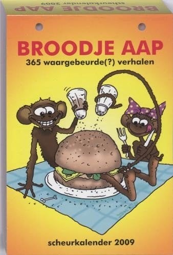 TK humor broodje aap verhalen kalender 2009, Ophalen of Verzenden, Nieuw, Verhalen