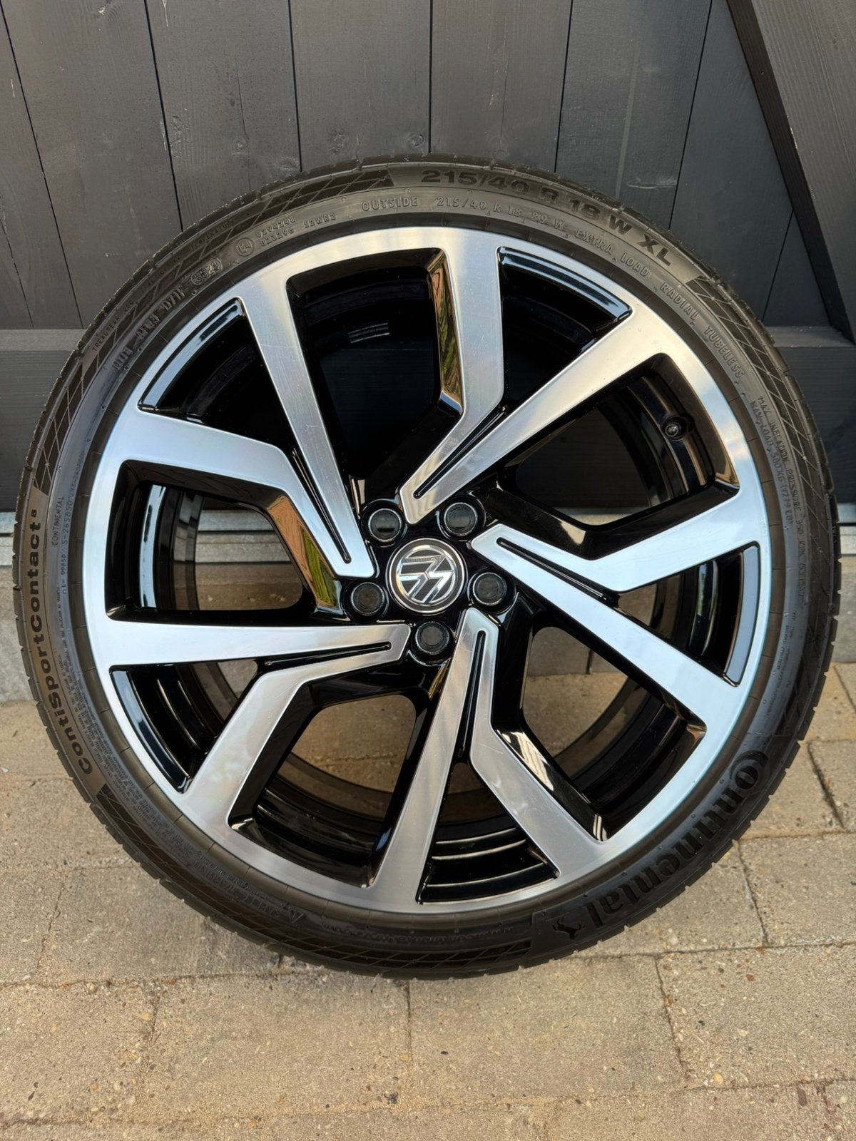 Volkswagen 18 INCH brescia Polo GTI origineel zomer 7mm cont, 18 inch, 215 mm, Velg(en), Ophalen of Verzenden