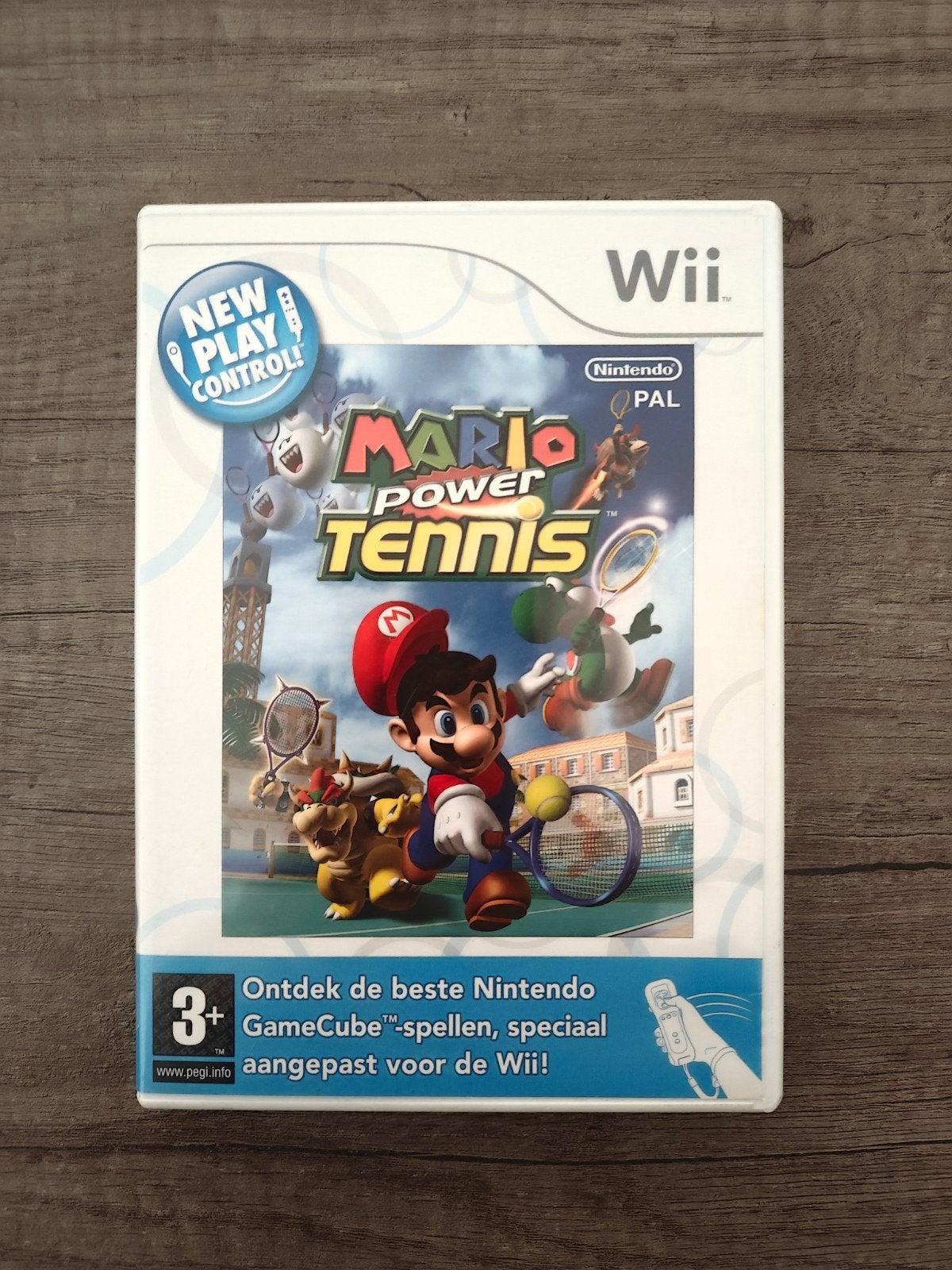 Mario Power Tennis Wii - Nieuwstaat, Spelcomputers en Games, Games | Nintendo Wii, Ophalen of Verzenden
