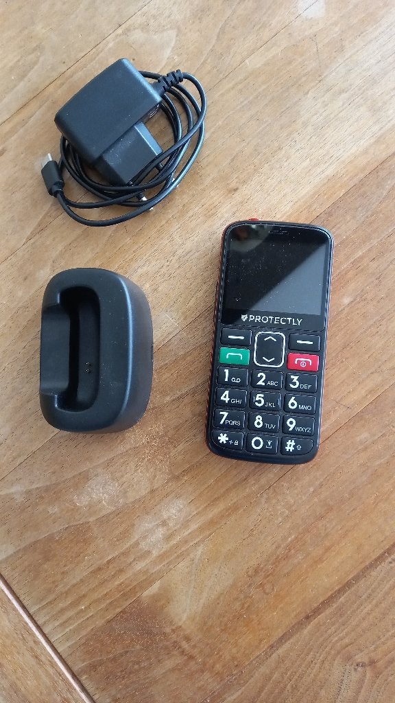 Senioren mobile telefoon met SOS knop "sim only", Telecommunicatie, Mobiele telefoons | Apple iPhone, Ophalen, Overige modellen
