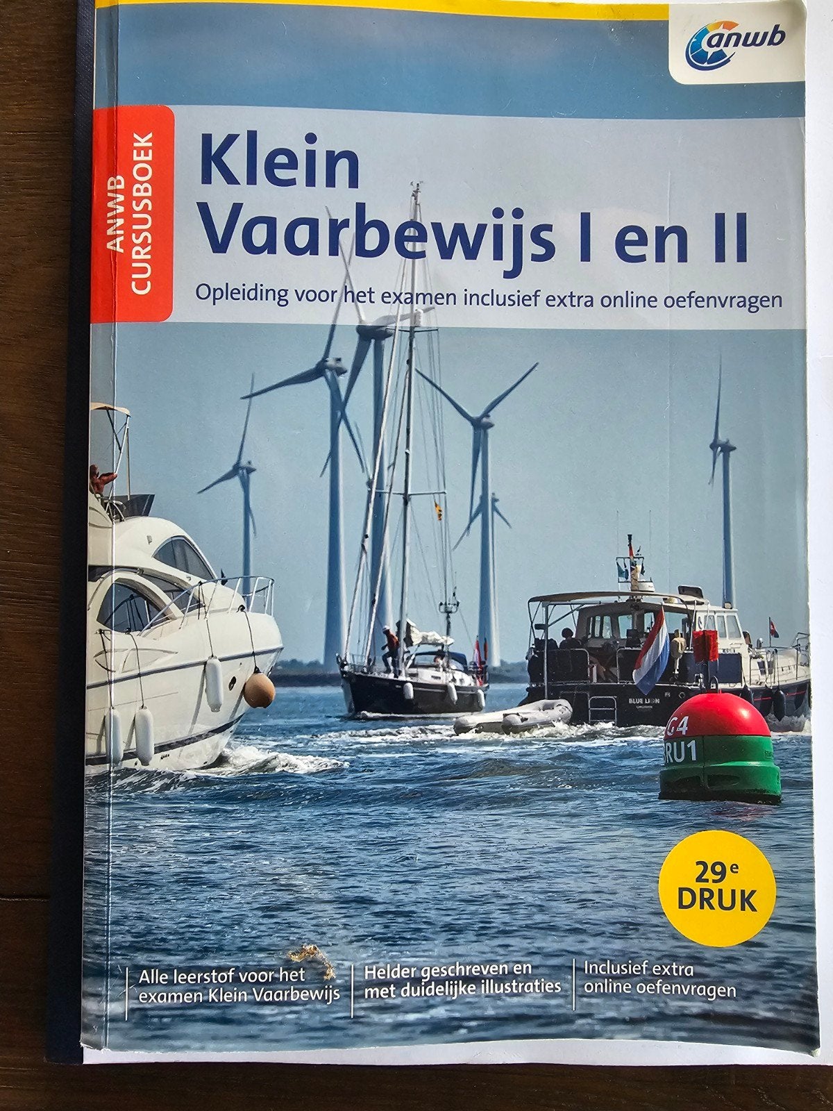Cursusboek Klein Vaarbewijs I en II (ANWB), Boeken, Ophalen of Verzenden, Gelezen, Overige niveaus, ANWB, Vaarschool Albatros