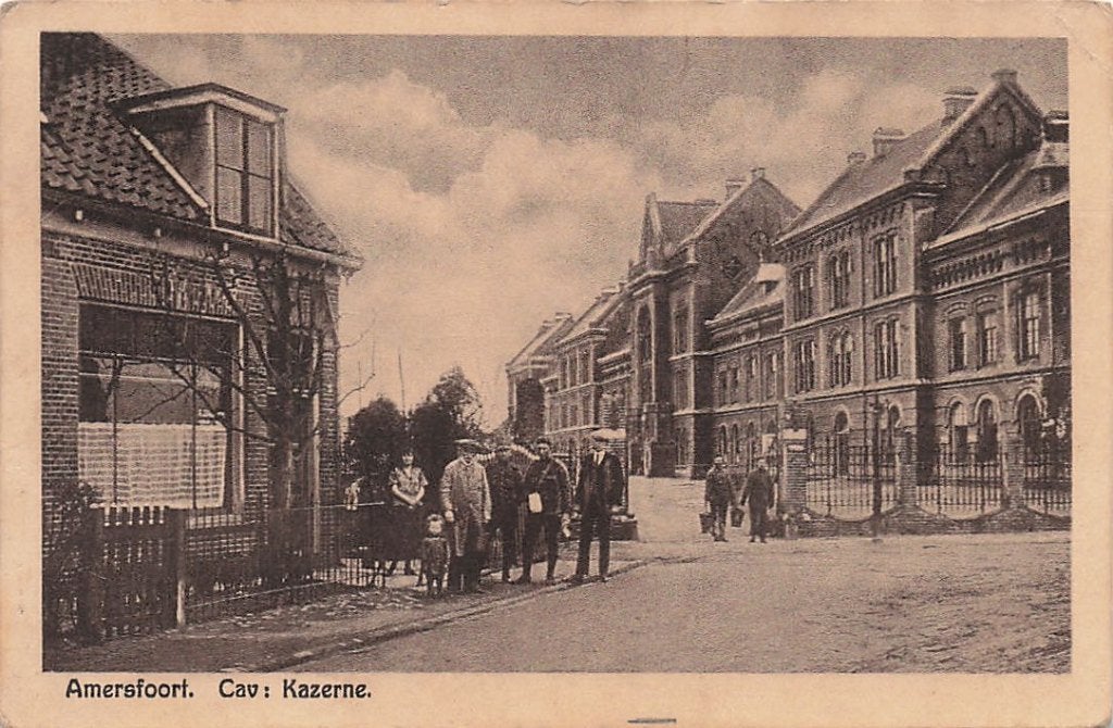 AN013 Amersfoort Kazerne militair 1928, Verzamelen, Verzenden, 1920 tot 1940, Gelopen, Utrecht
