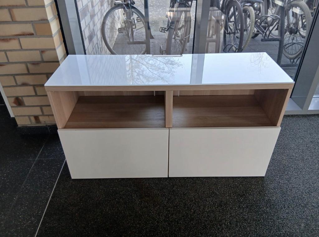 IKEA BESTÅ (Selsviken) editie kast zeer goeie staat., Ophalen, 100 tot 150 cm, Zo goed als nieuw, Minder dan 100 cm