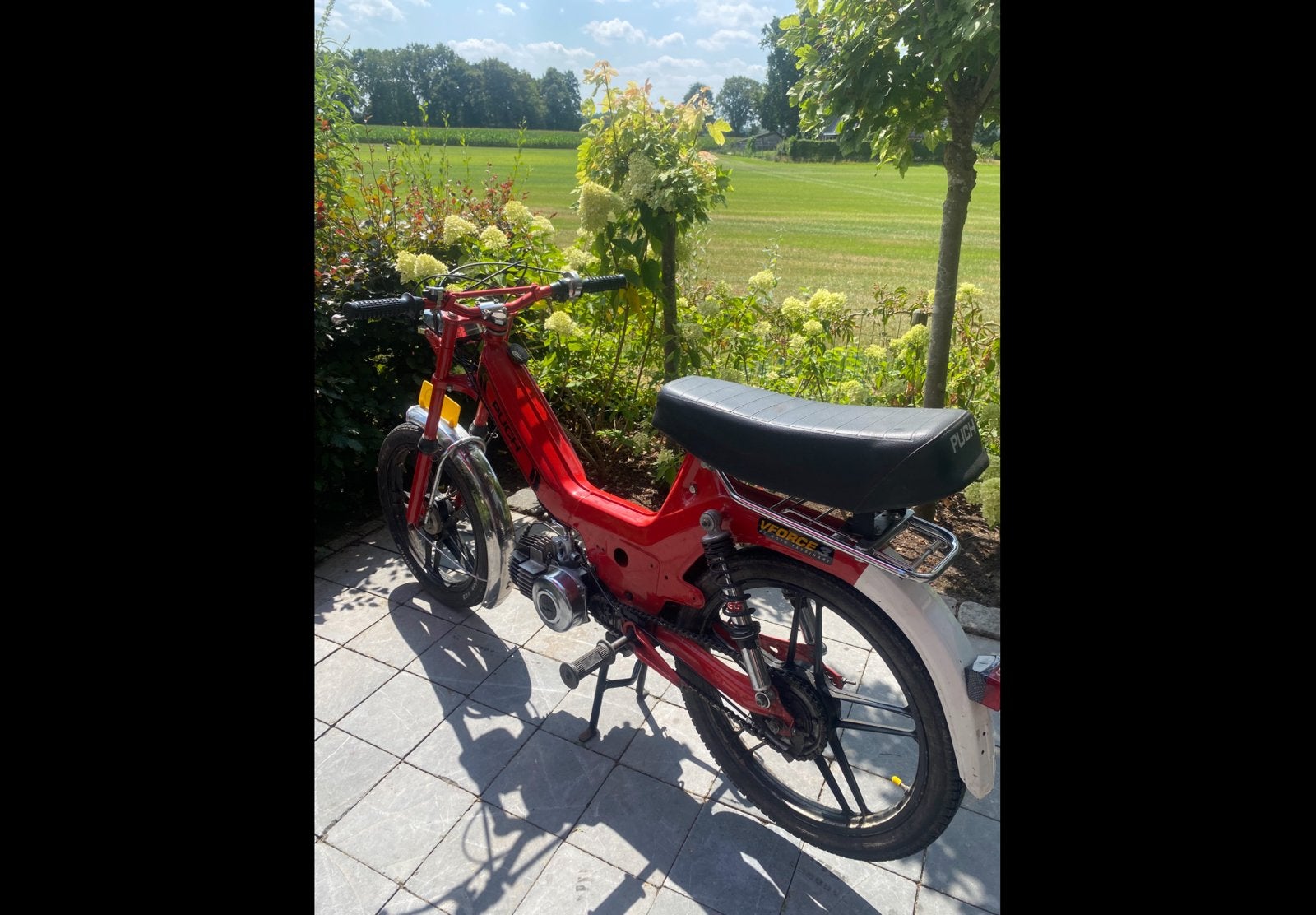 Puch maxi opknapper, geel kenteken, Fietsen en Brommers, Brommers | Tomos, Zo goed als nieuw, Flexer, Ophalen