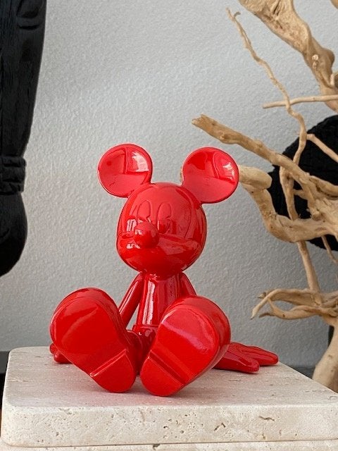 Leblon Delienne Marcel Wanders Mickey Mouse, Antiek en Kunst, Kunst | Designobjecten, Ophalen of Verzenden, Pop/figuur, Rood