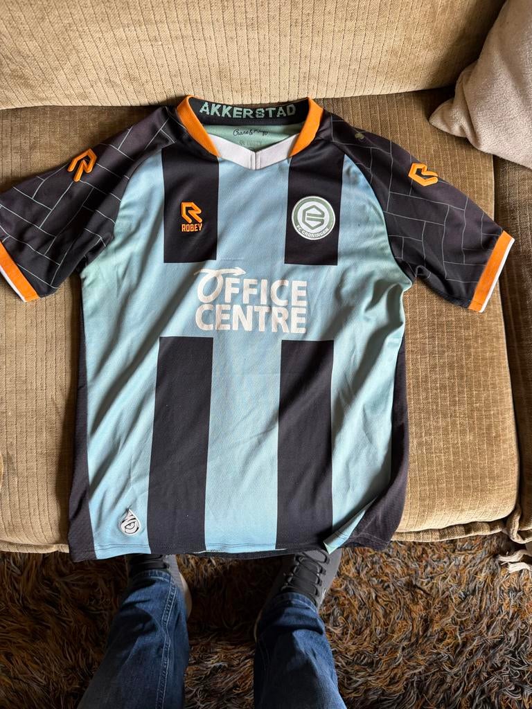 FC Groningen shirt - Zo goed als nieuw kraantje pappie shirt, Maat XS of kleiner, Ophalen of Verzenden, Zo goed als nieuw, Shirt