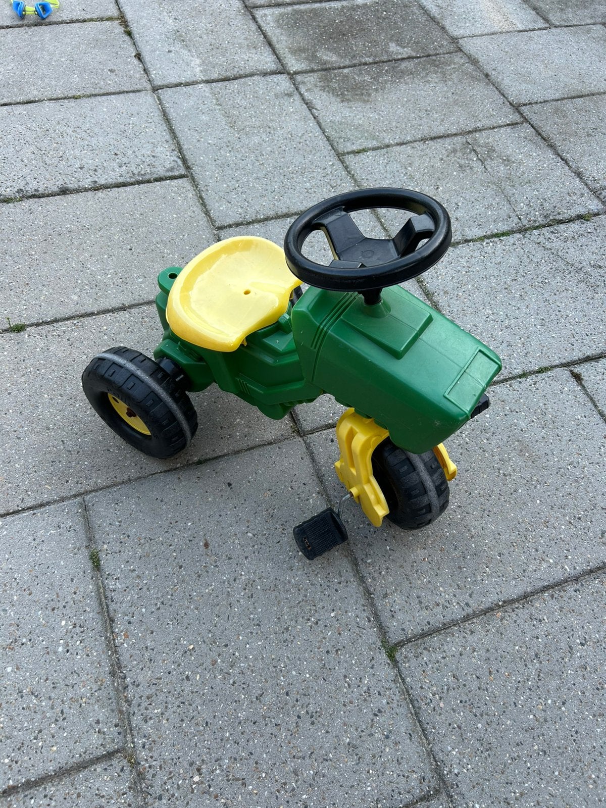 Trap trekker, Ophalen, Zo goed als nieuw